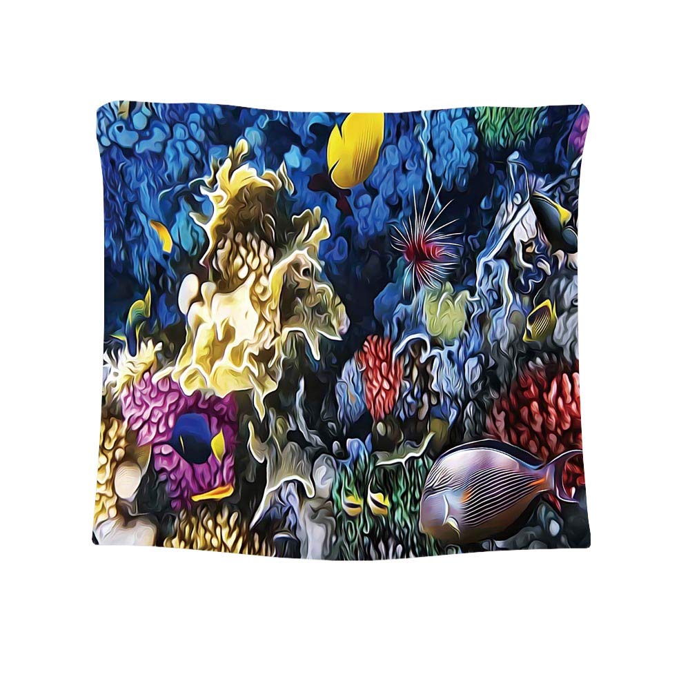 Amazon.co.jp: 絵画風 紅海エジプトのカラフルなサンゴ礁と魚の